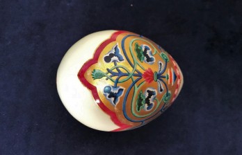Антикварное фарфоровое пасхальное яйцо Императорский фарфоровый завод купить