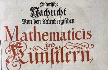 Историческое послание нюрнбергских математиков и художников