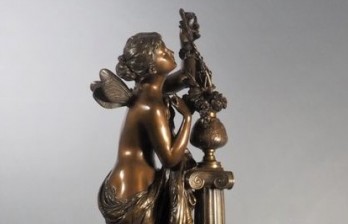 Бронзовая скульптура богиня Аврора Матурин Моро Mathurin Moreau