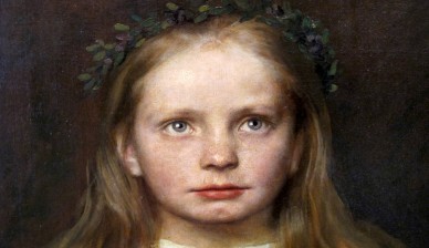 Портрет дочери - Eduard Karl Franz VON GEBHARDT