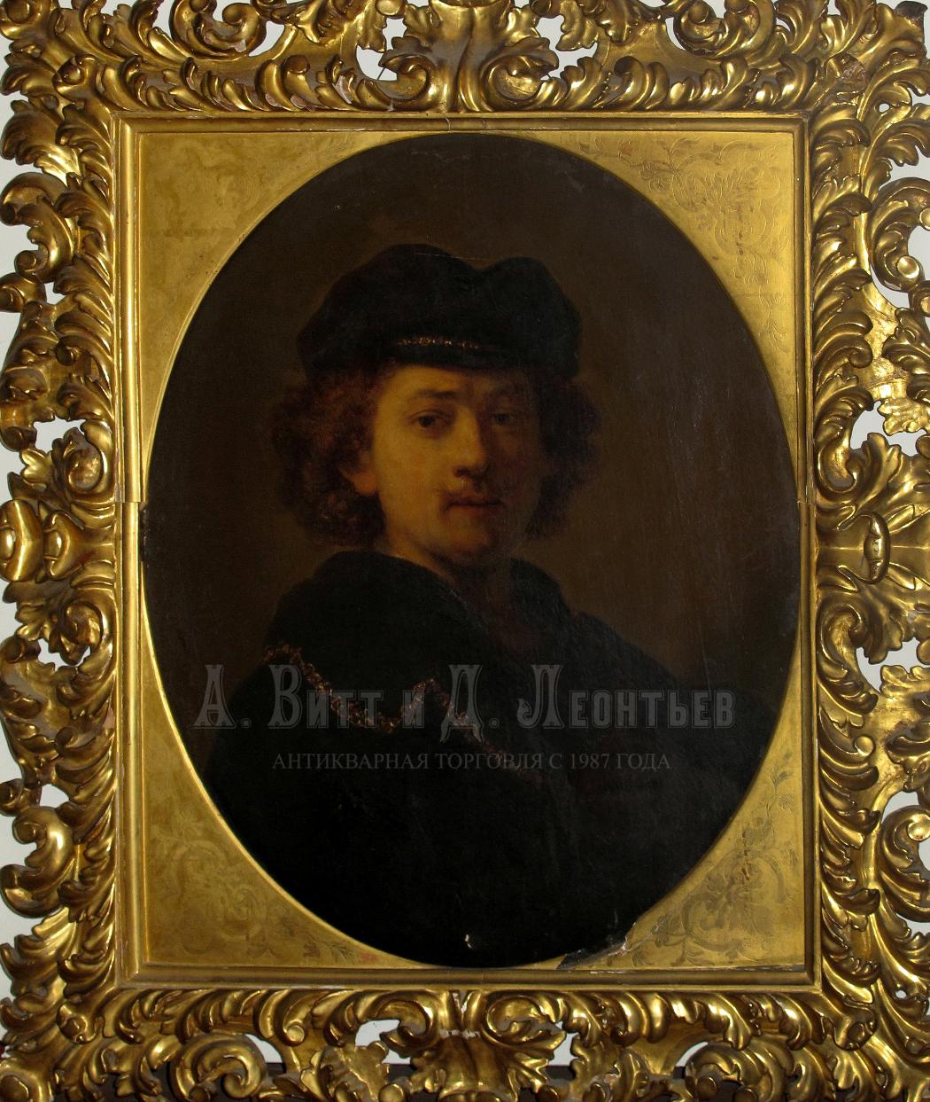 Автопортрет Рембрандта - копия 19 века