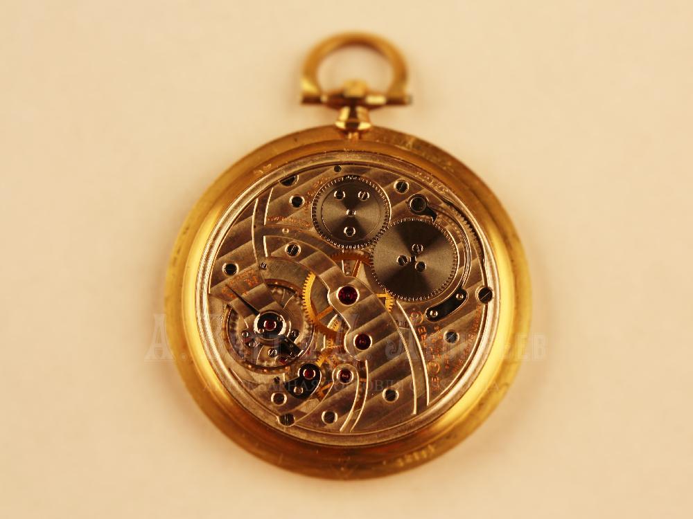 Золотые карманные часы Cartier