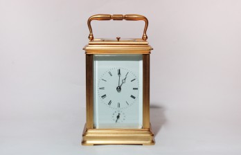 Антикварные каретные часы 