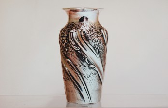 серебряная вазочка