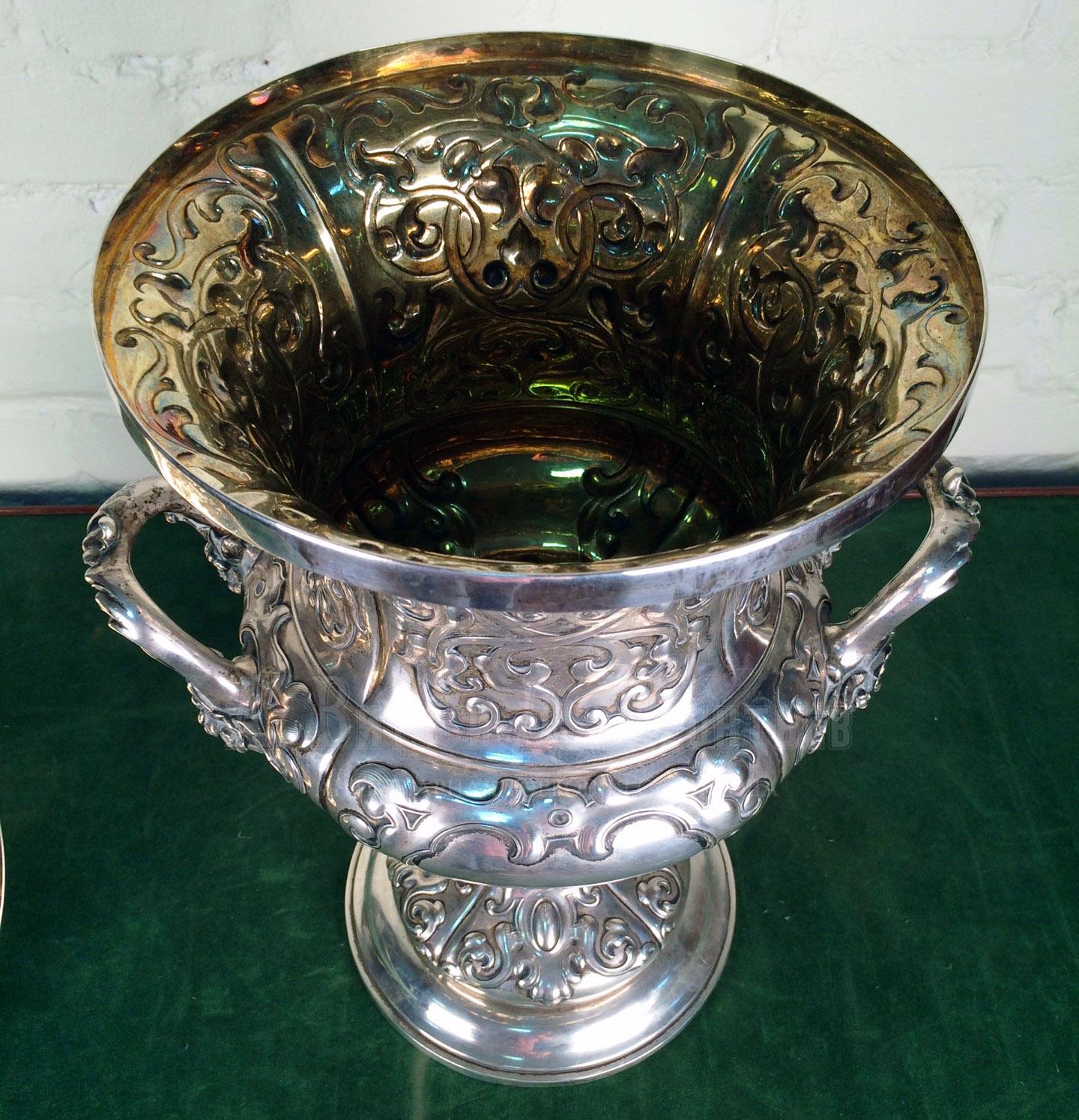 Большая антикварная ваза 84 пробы - Самуэль Арнд