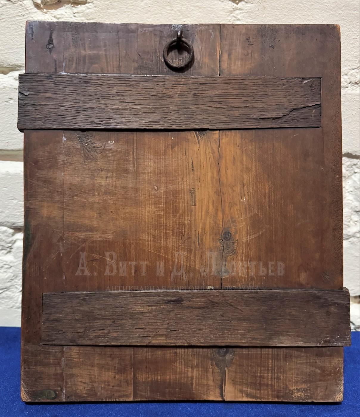 Икона антикварная Праздники Двунадесятые и Воскресение Христово