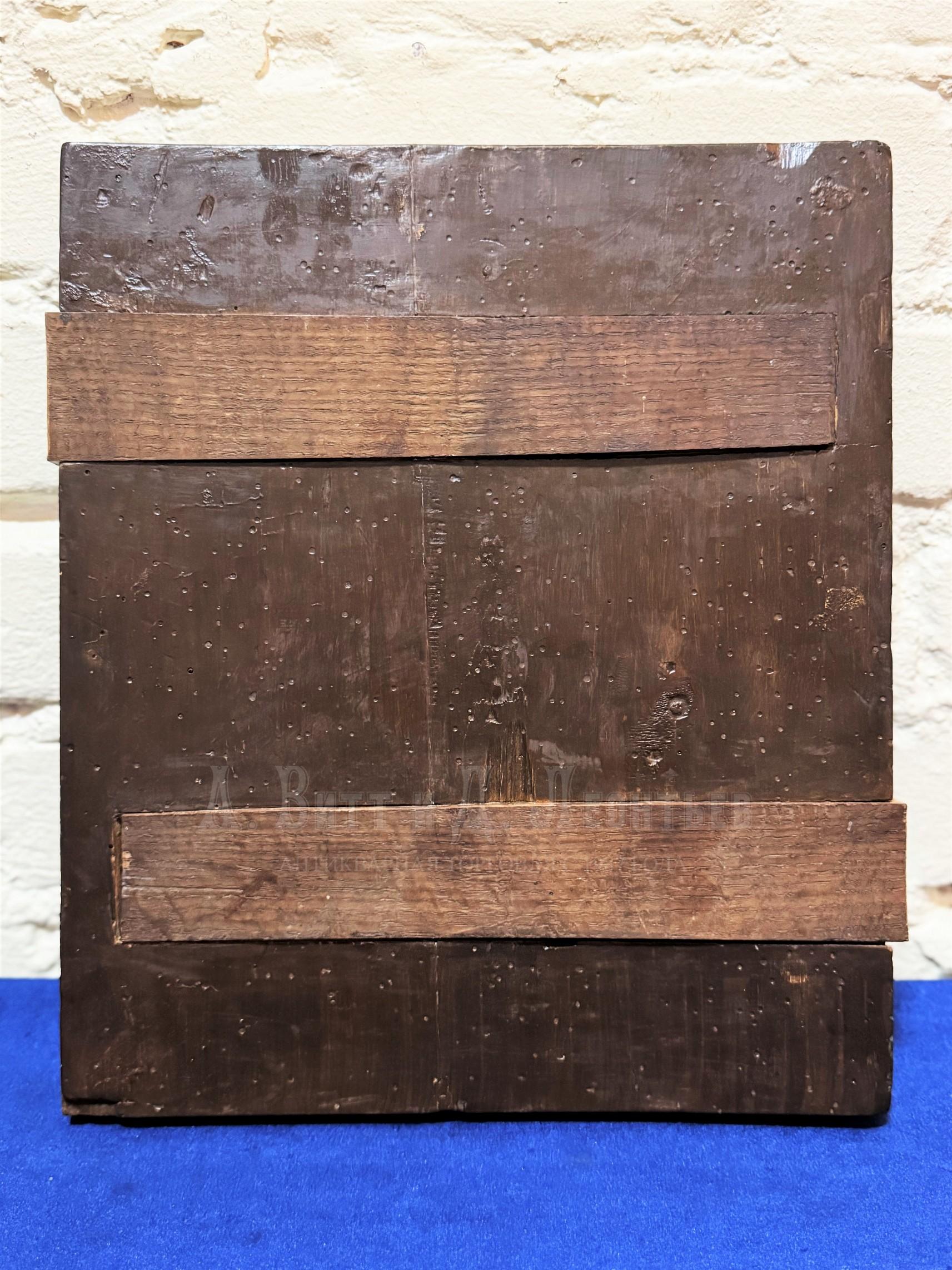 Икона русская антикварная Воскресение Христово